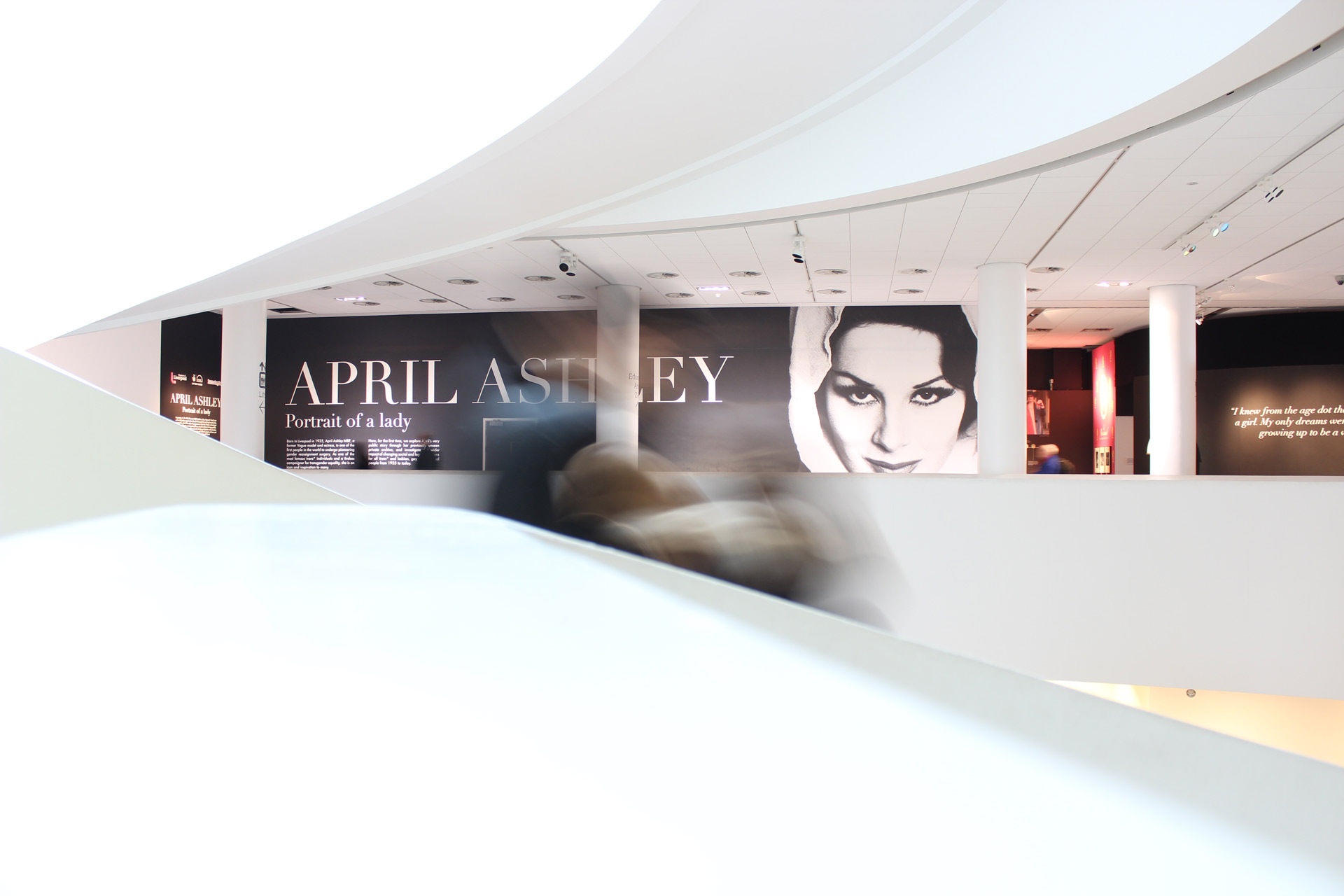 Ausstellung im Museum in Liverpool.